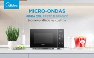 forno microondas midea 20 litros